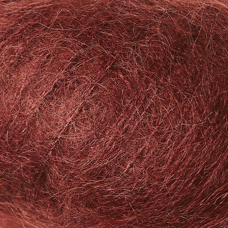 Knitting for Olive Soft Silk Mohair - Claret