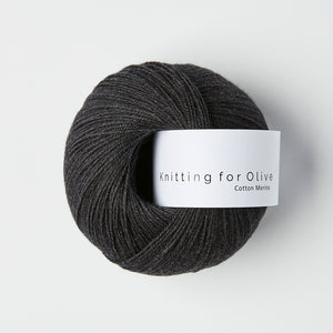 Cotton Merino - Schiefer