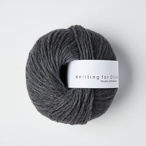 Knitting for Olive Double Soft Merino - Charcoal Gray