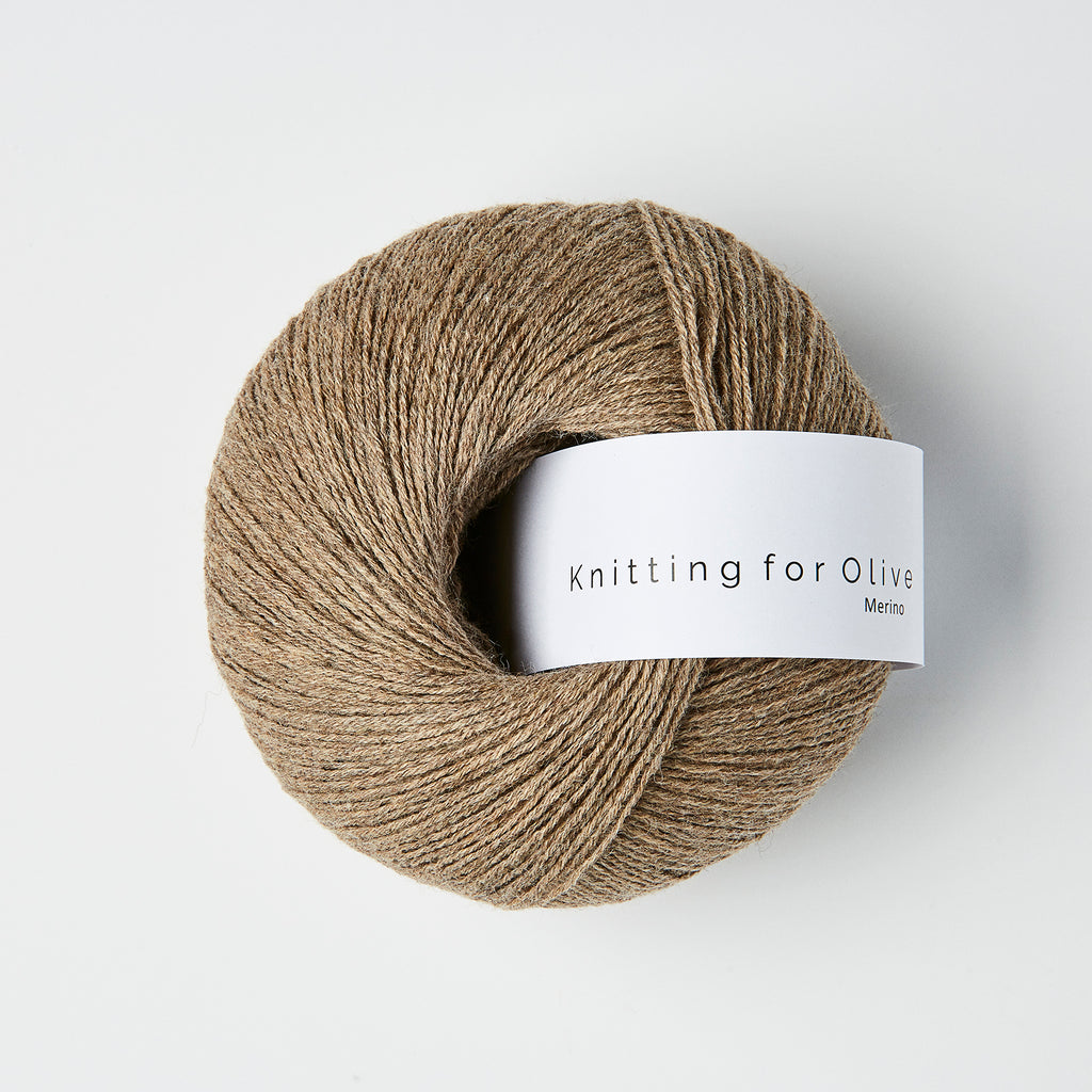 - for – Olive Nature Merino Knitting