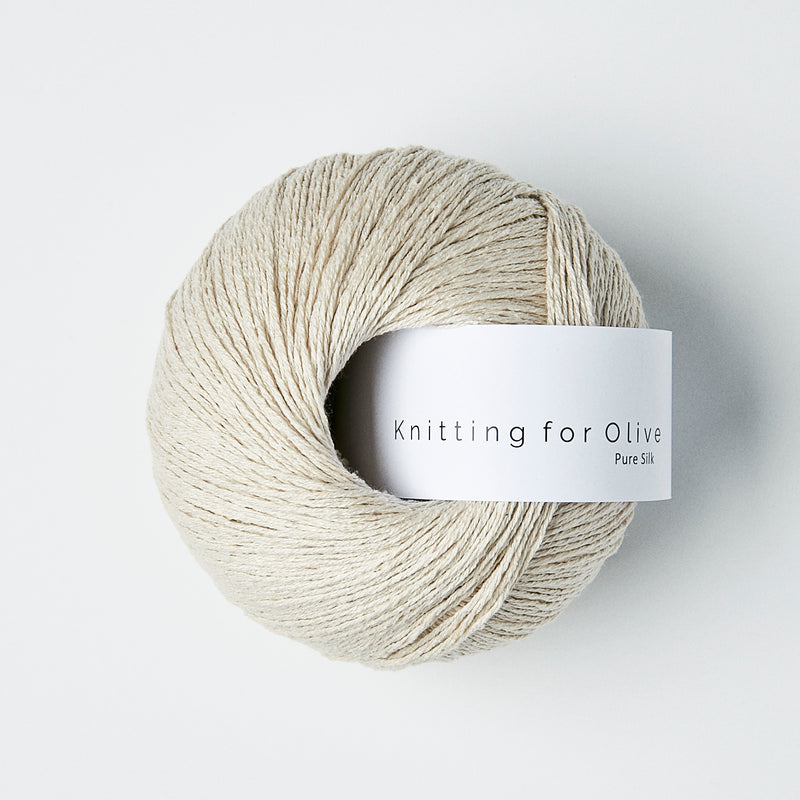 Knitting for Olive Pure Silk - Putty