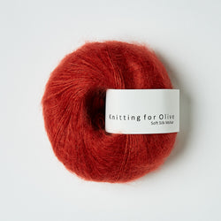 Knitting for Olive Soft Silk Mohair - Pomegranate