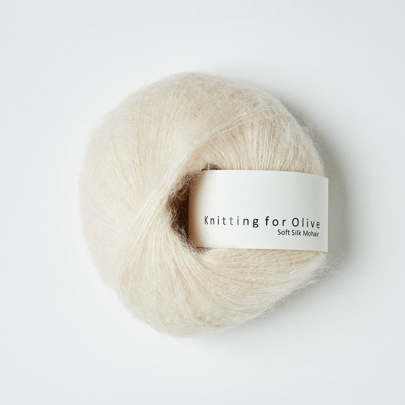 Knitting for Olive Soft Silk Mohair - Cloud