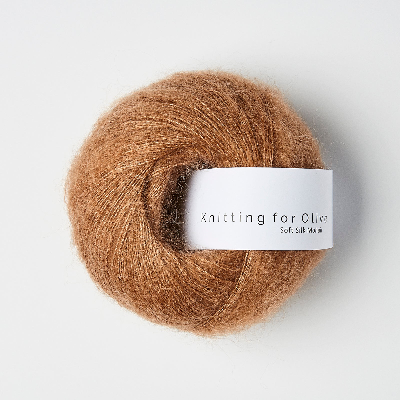 Knitting for Olive Soft Silk Mohair - Brown Nougat