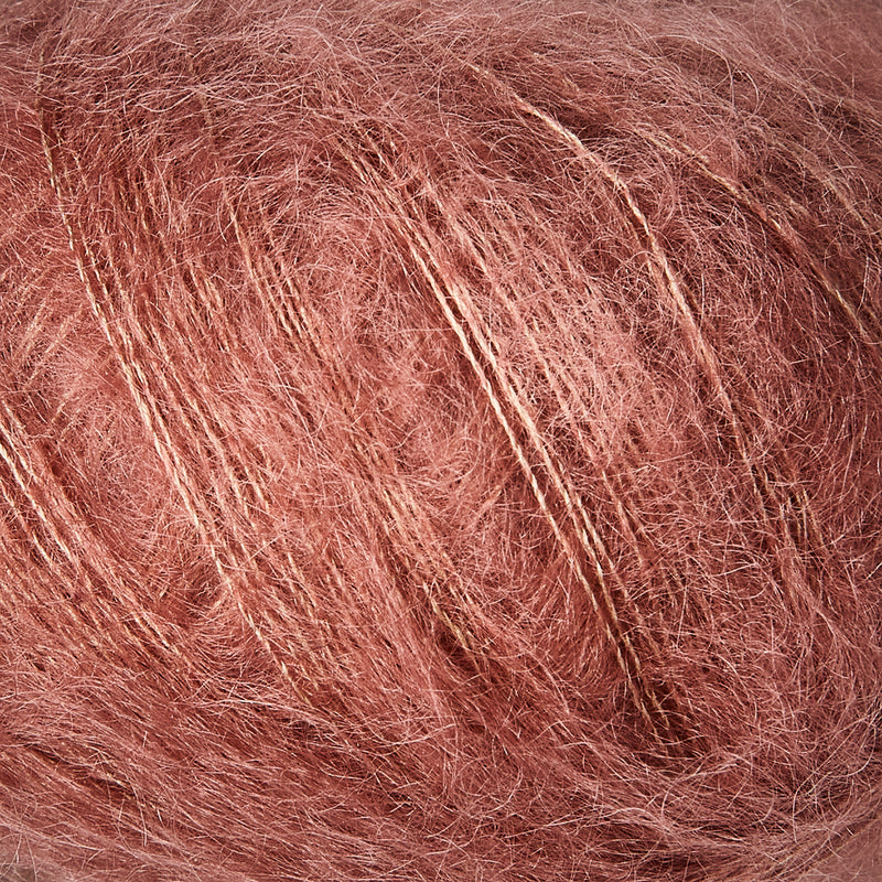 Knitting for Olive Soft Silk Mohair - Plum Rose