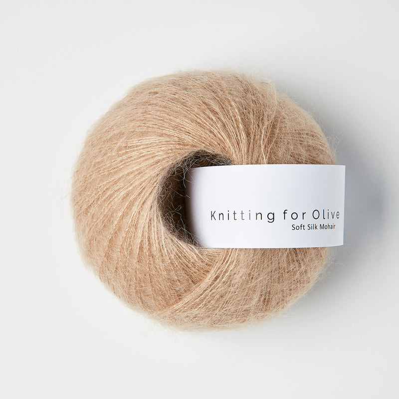 Knitting for Olive Soft Silk Mohair - Mushroom Rose