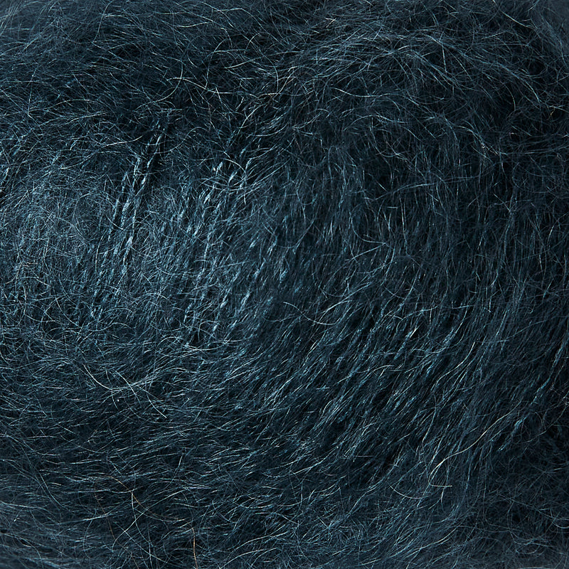 Knitting for Olive Soft Silk Mohair - Deep Petroleum Blue