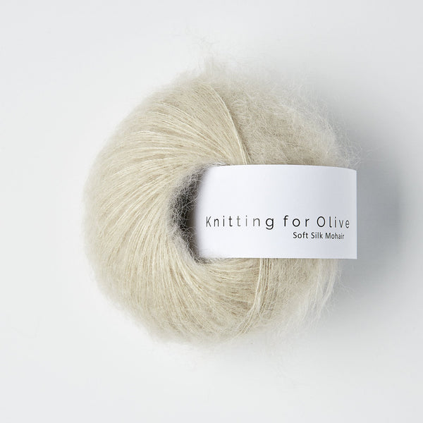 Knitting for Olive Soft Silk Mohair - Marzipan
