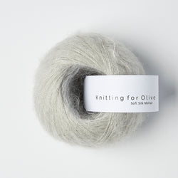 Knitting for Olive Soft Silk Mohair - Pearl Gray