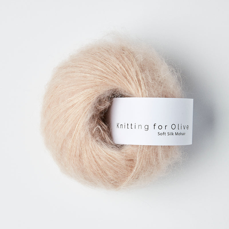 Knitting for Olive Soft Silk Mohair - Soft Rose
