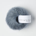 Knitting for Olive Soft Silk Mohair - Dusty Petroleum Blue