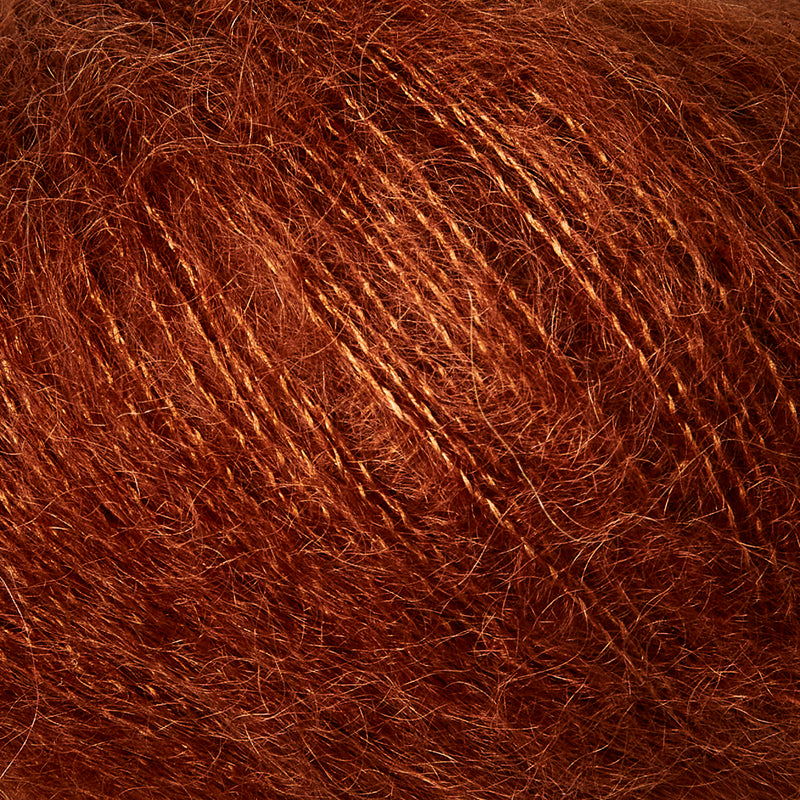 Knitting for Olive Soft Silk Mohair - Rust