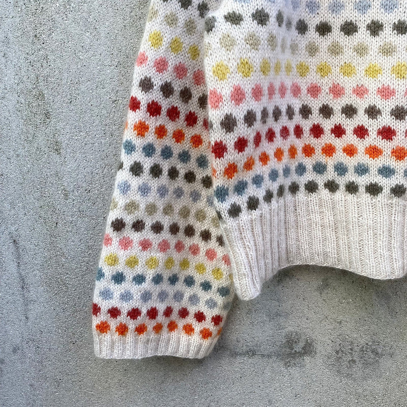 Dot Sweater - Adult - English – knittingforolive.com