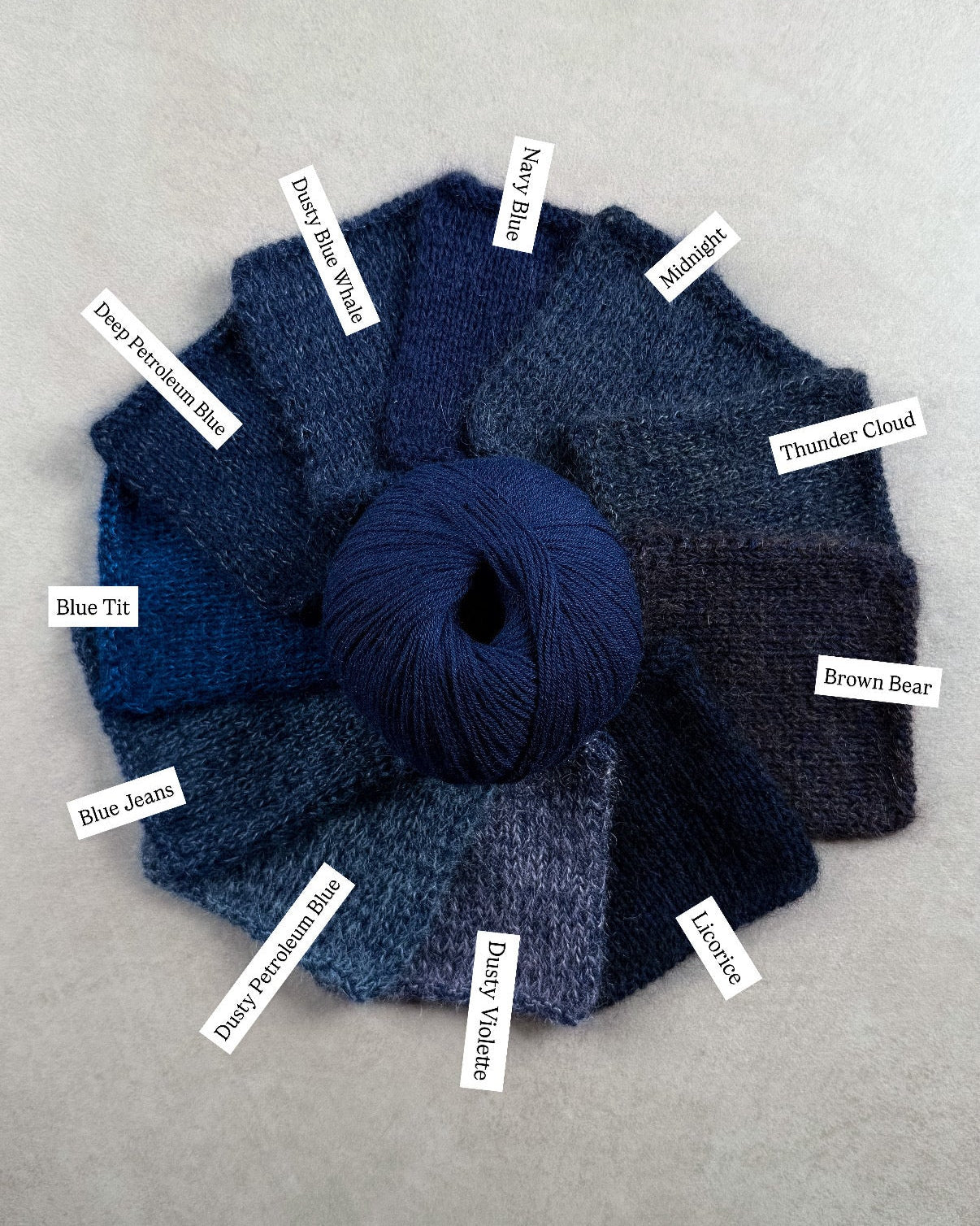 Knitting for Olive Merino - Navy Blue