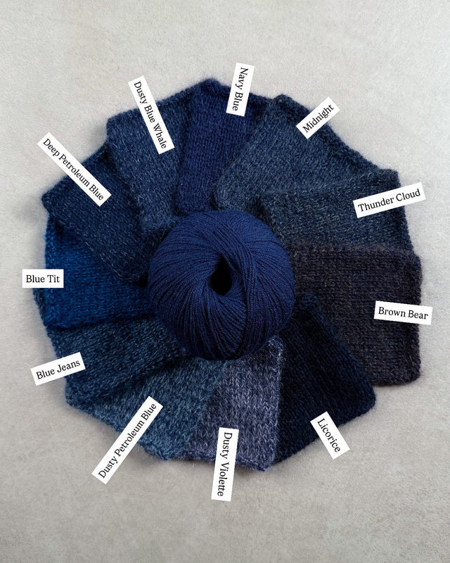 Knitting for Olive Merino - Navy Blue