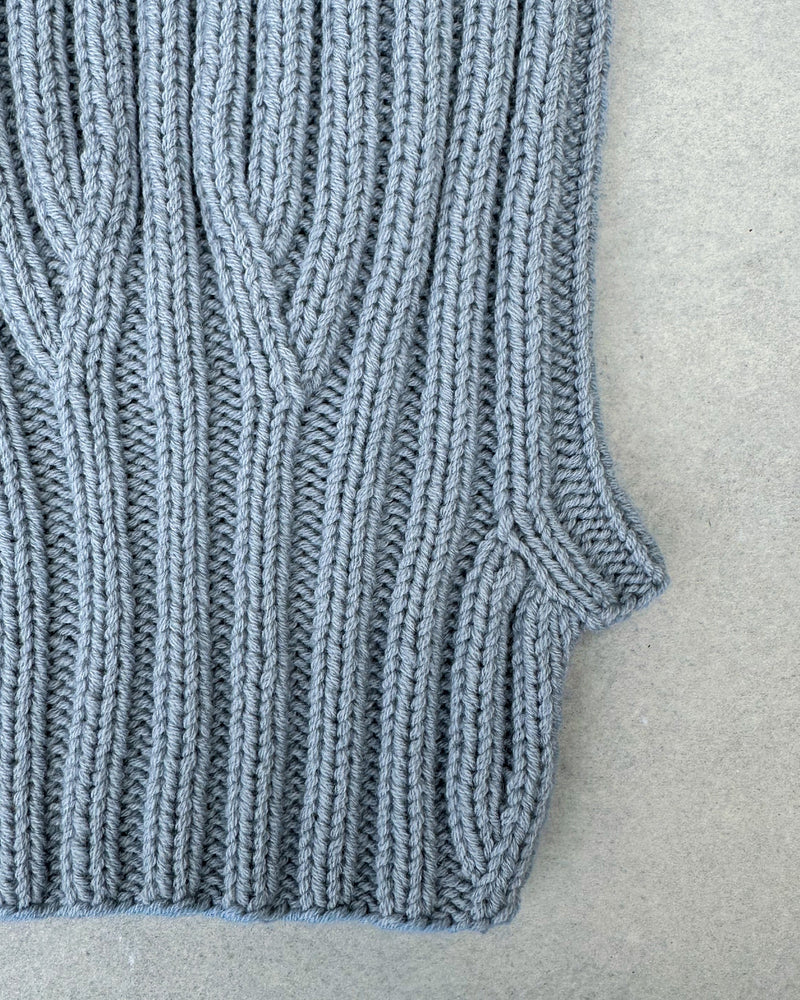 Olive's Ribbed Balaclava