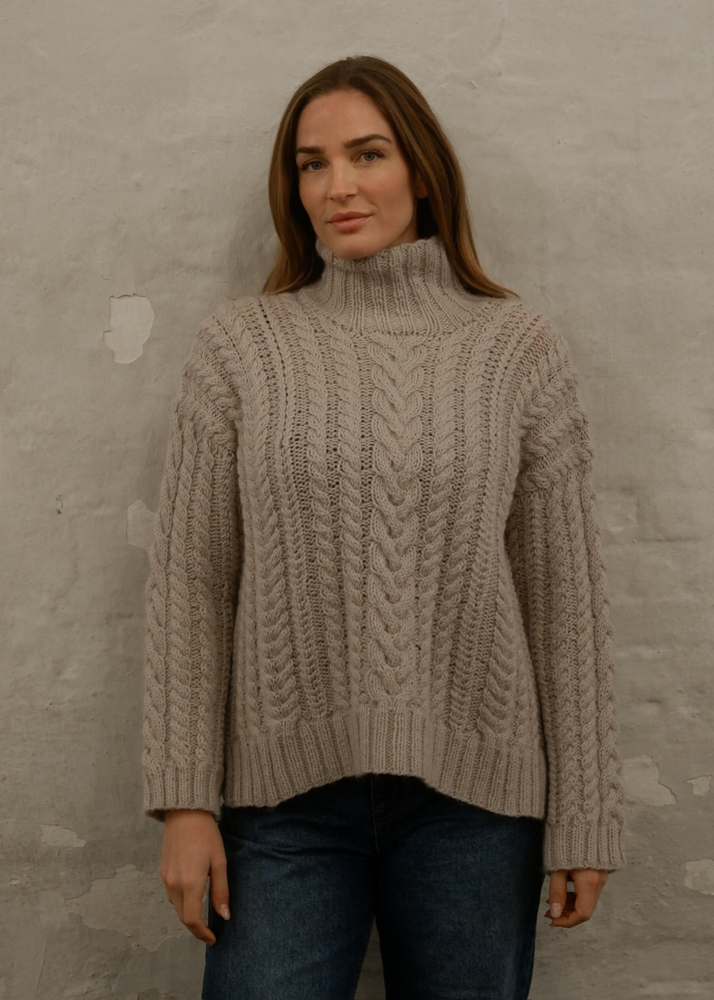 Chunky Cable Sweater