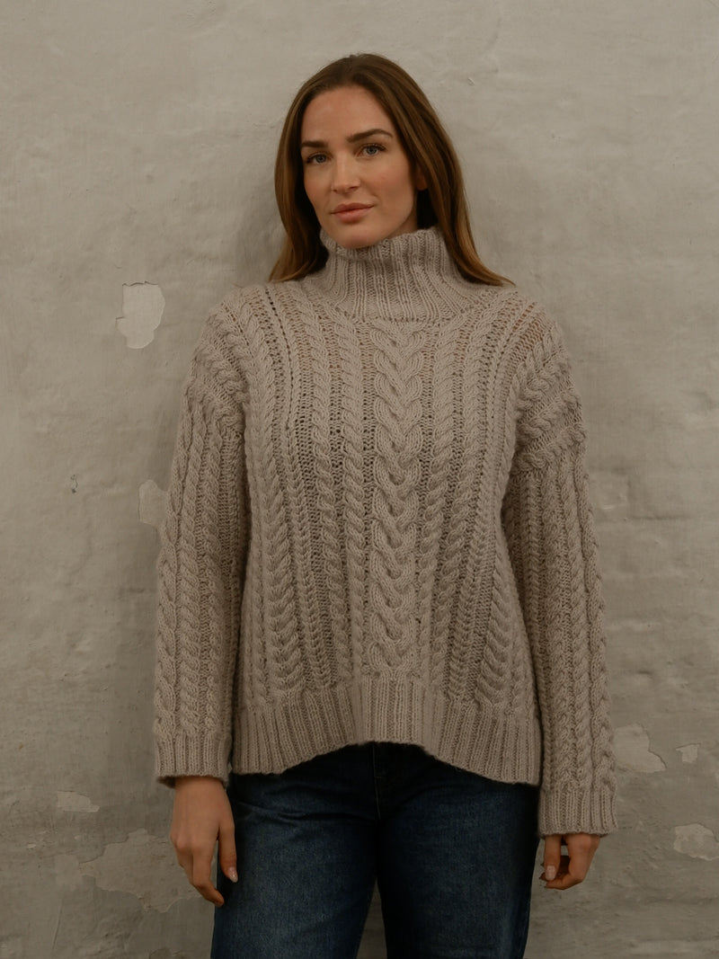 Chunky Cable Sweater