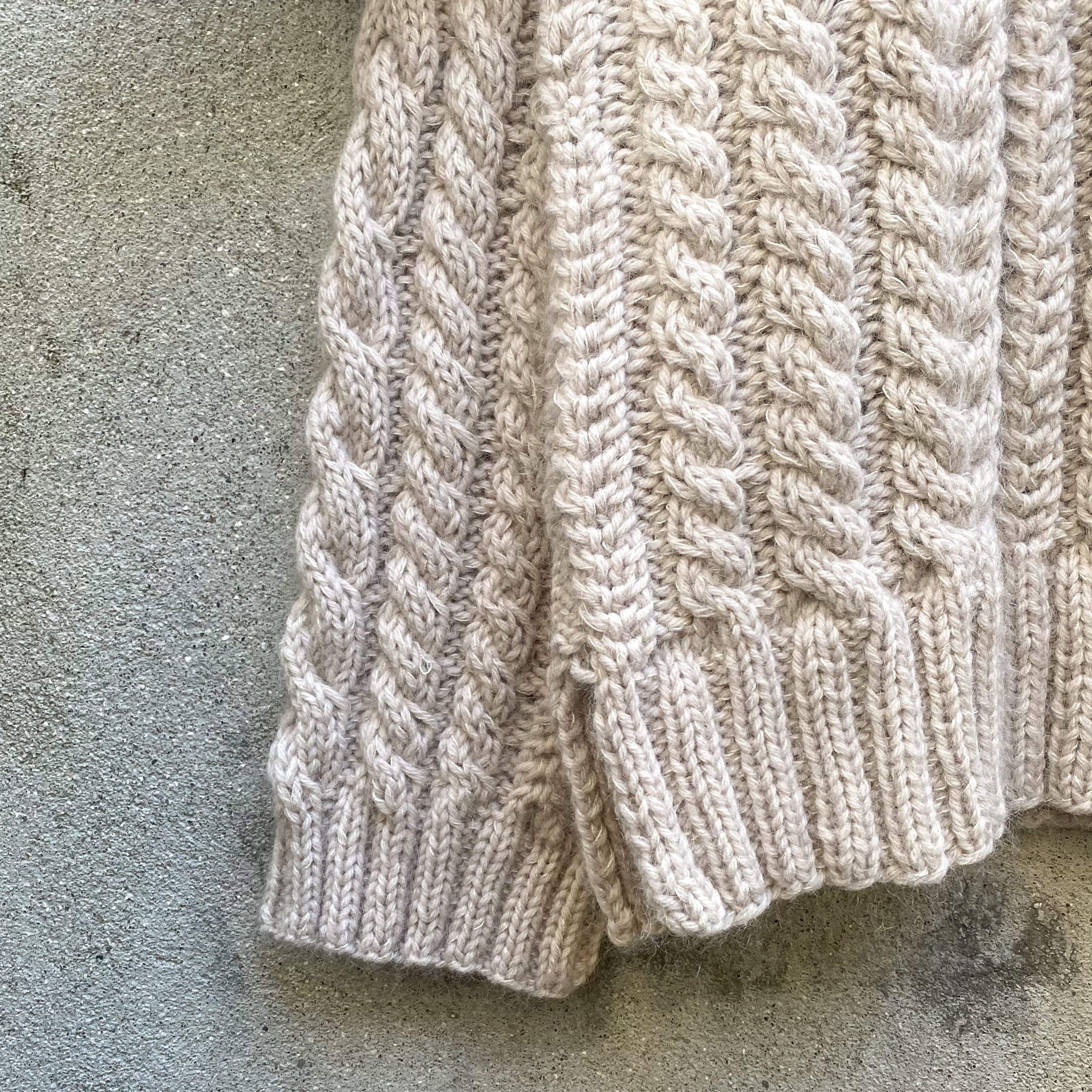 Chunky Cable Sweater