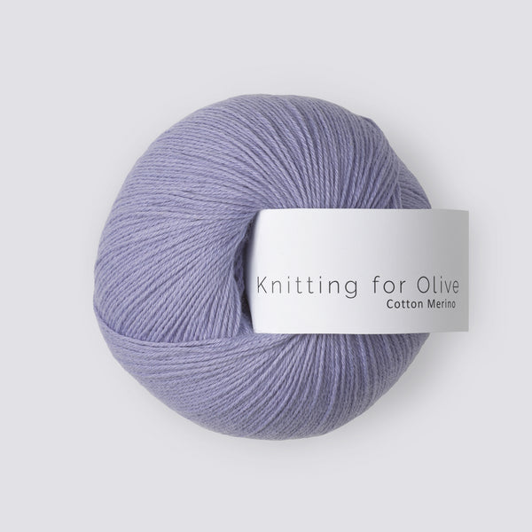 Knitting for Olive Cotton Merino - Blaubeer-Eiscreme