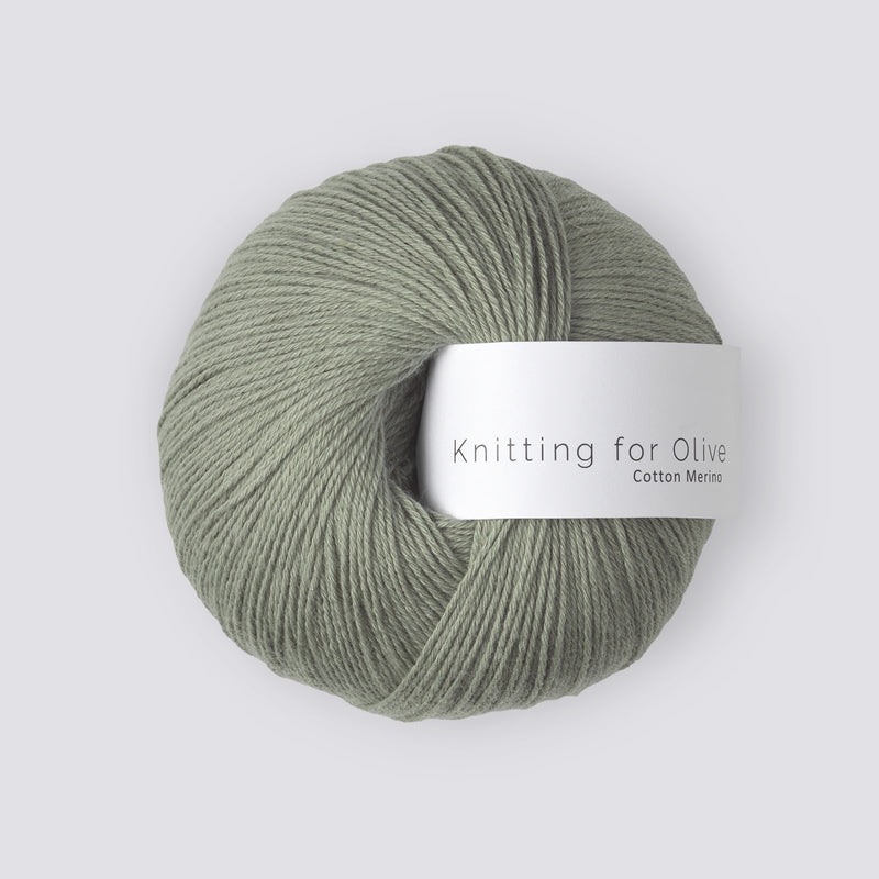 Knitting for Olive Cotton Merino - Staubige Artischocke