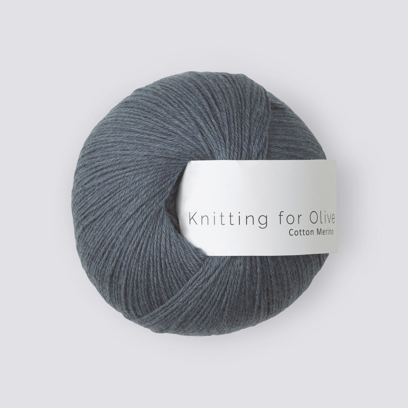 Knitting for Olive Cotton Merino - Staubiger Blauwal