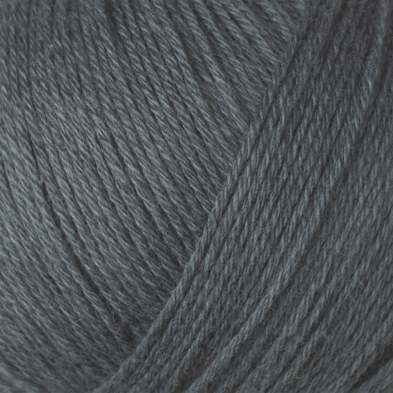 Stricken für Olive Cotton Merino - Dusty Blue Whale