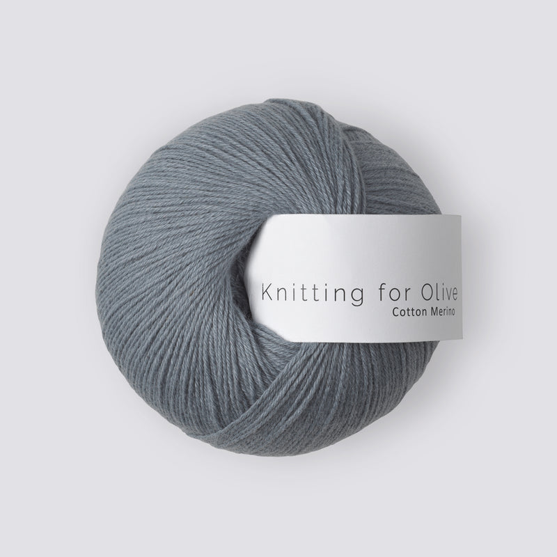 Knitting for Olive Cotton Merino - Elefant Blau