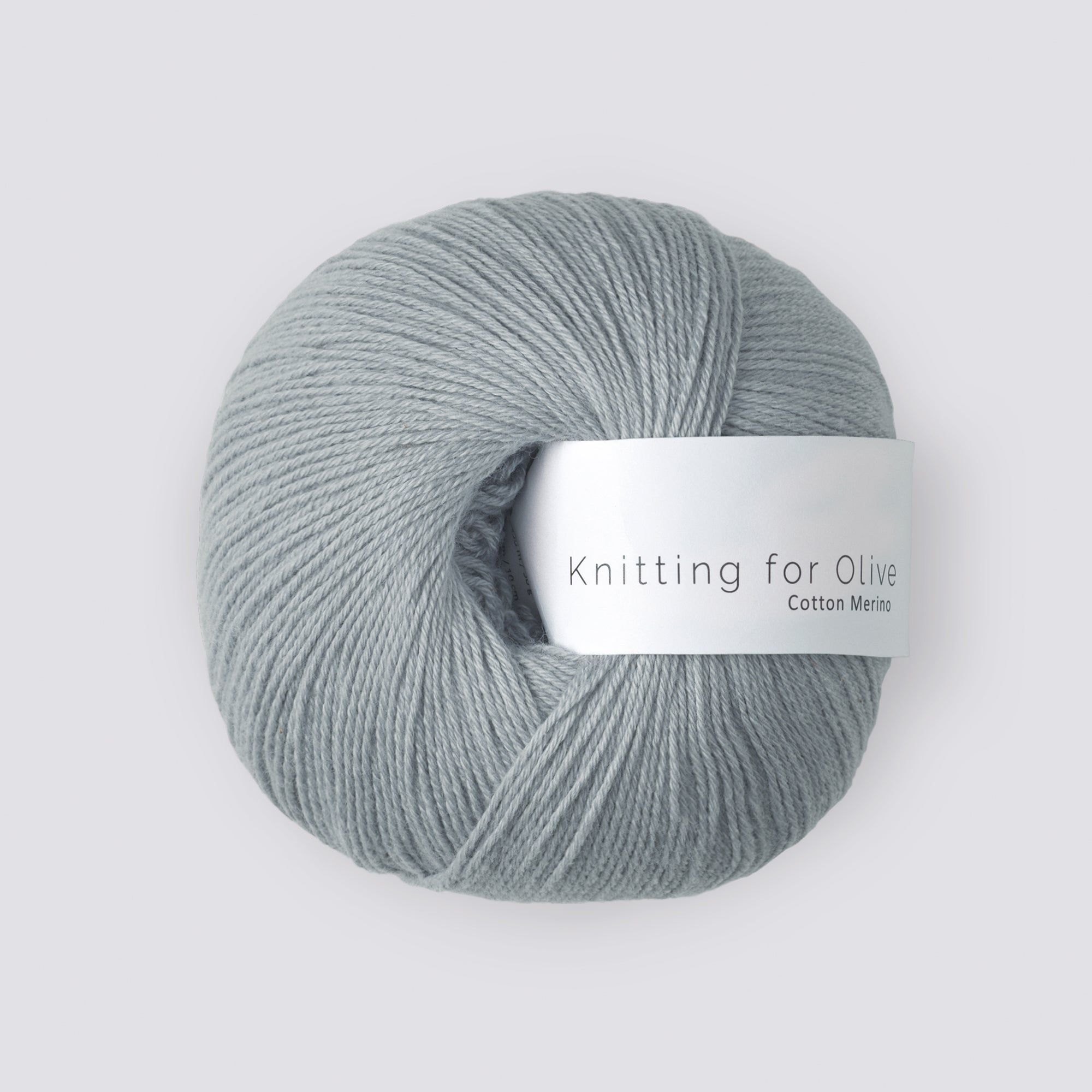 Knitting for Olive Cotton Merino - Weiches Blau