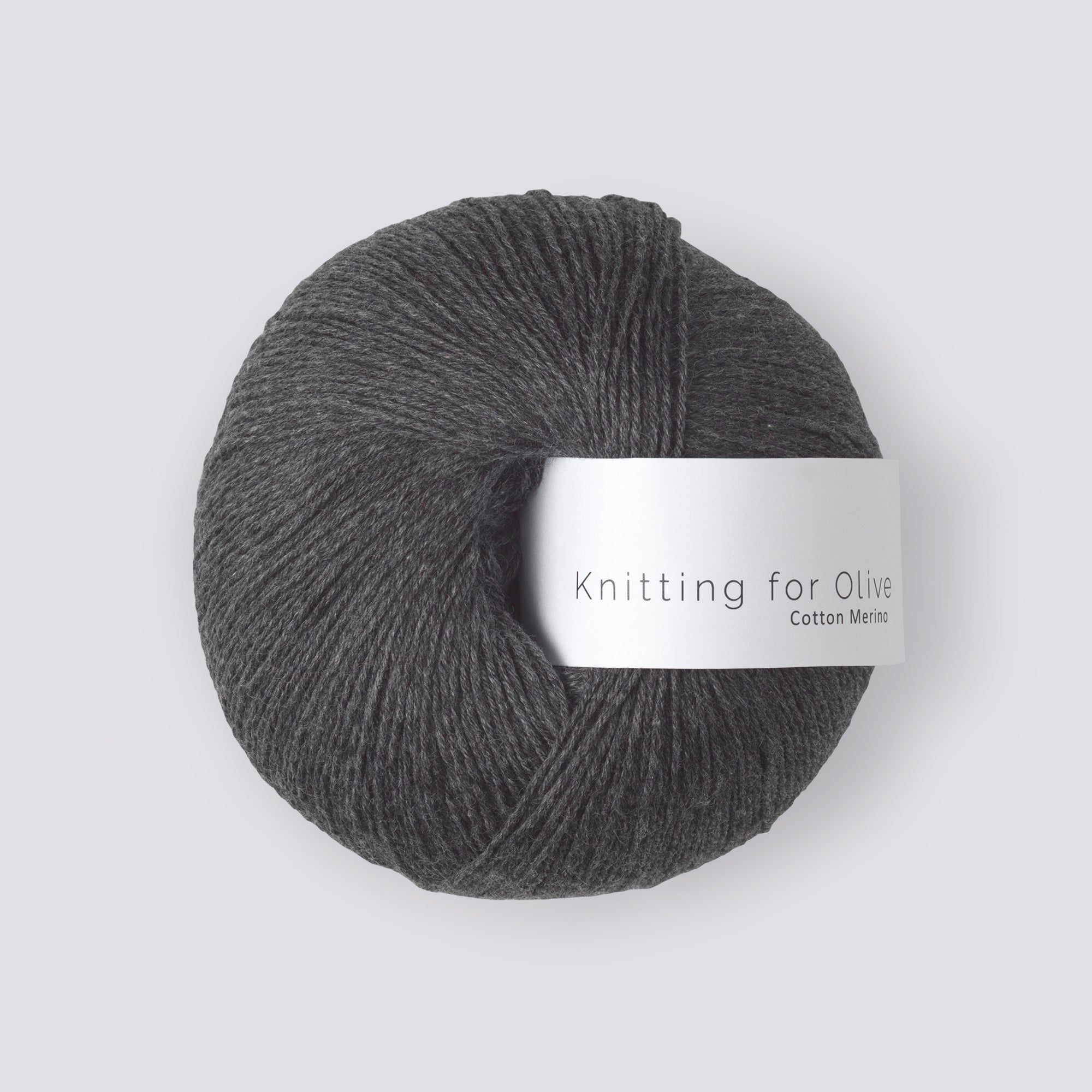 Knitting for Olive Cotton Merino - Gewitterwolke