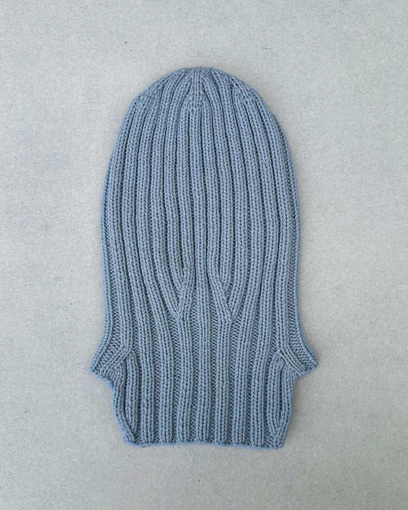 Olive's Ribbed Balaclava