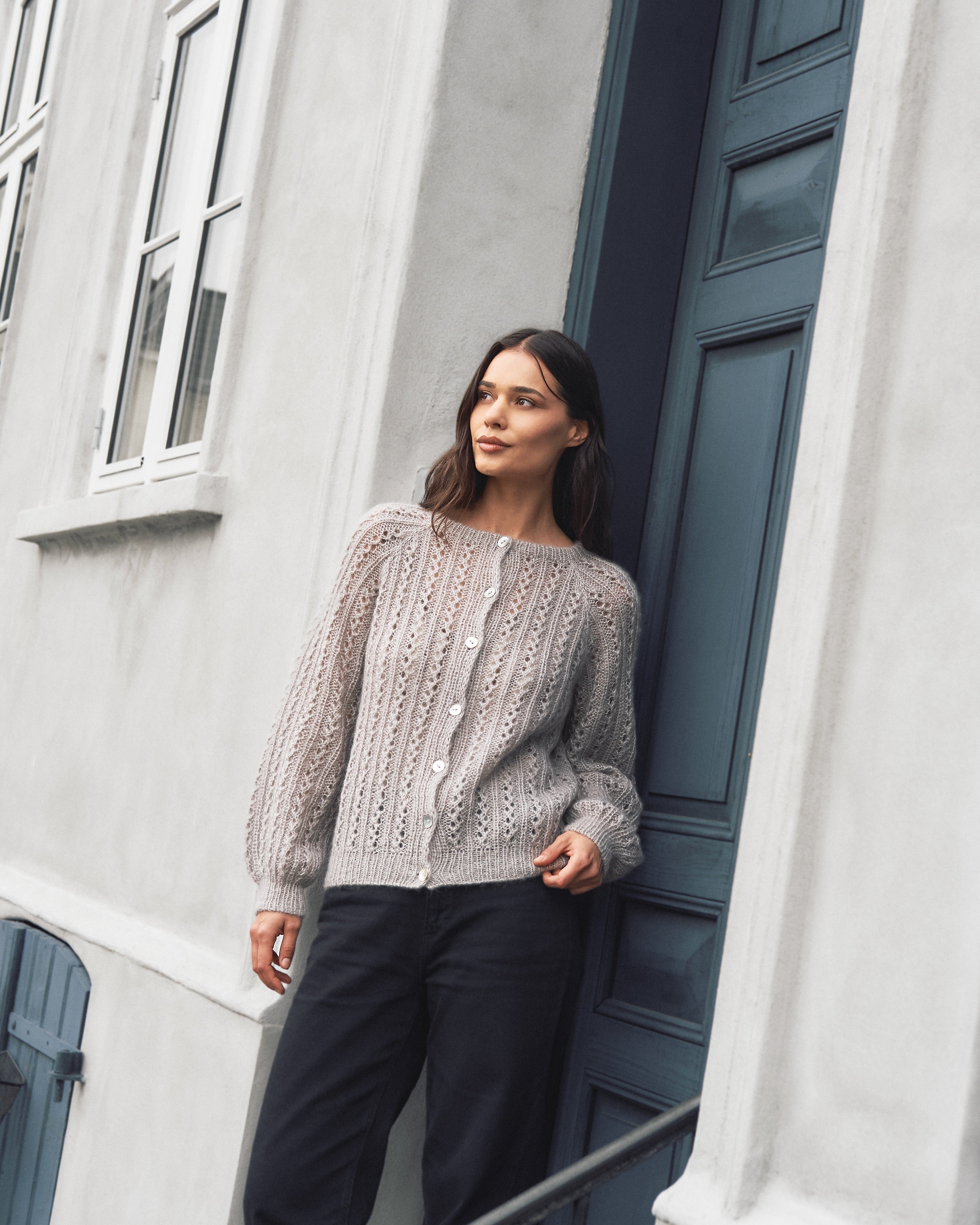 Waffle Cardigan