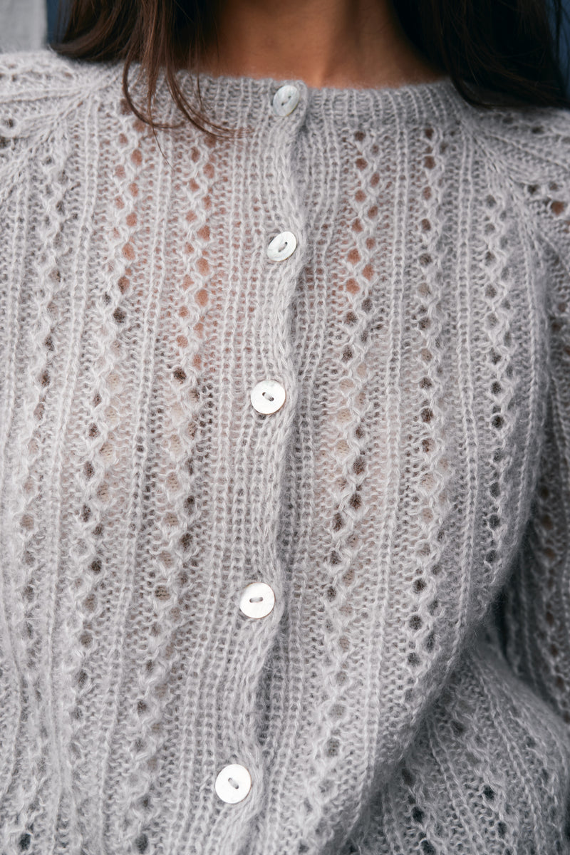 Waffle Cardigan