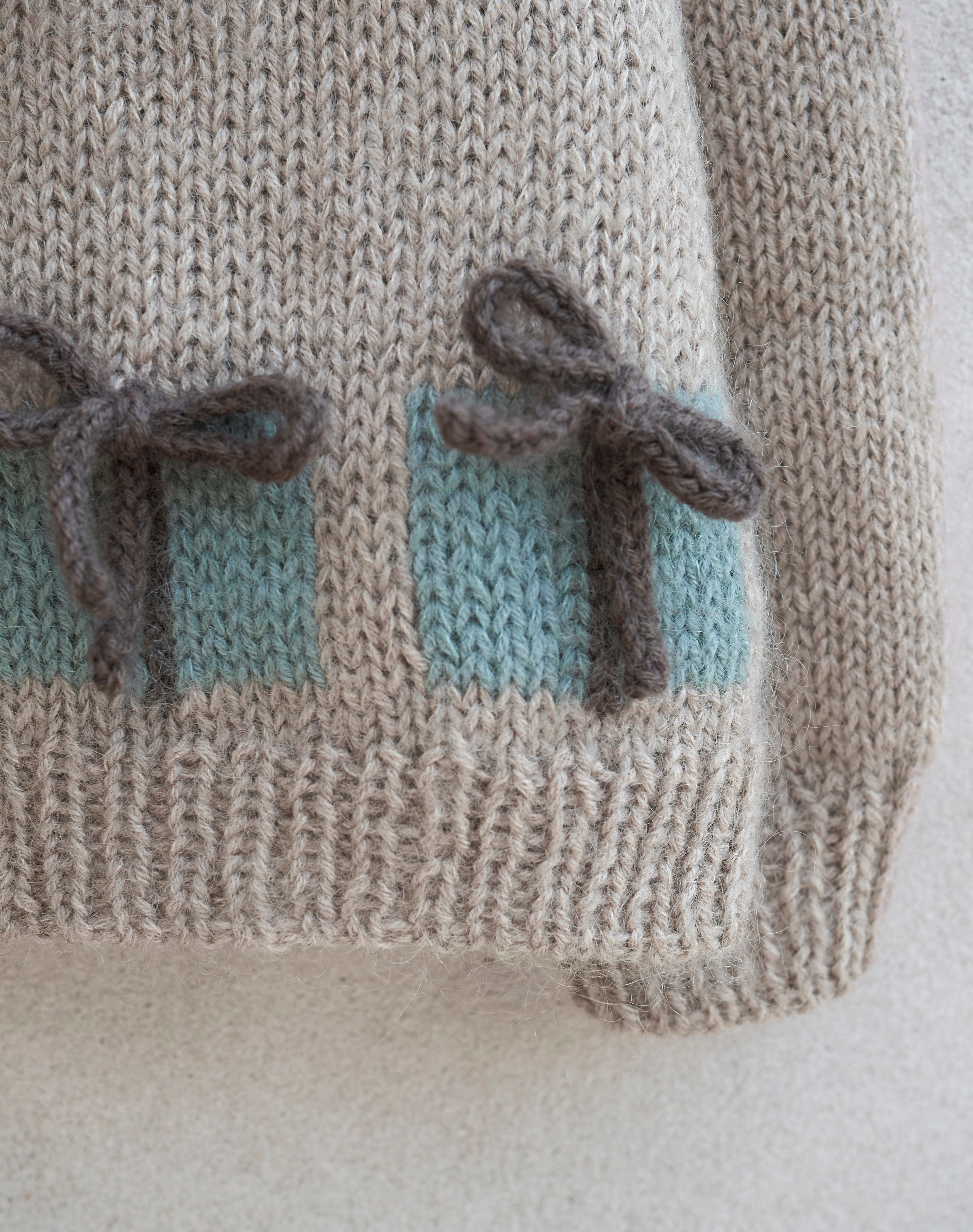 Weihnachtsmorgen-Pullover