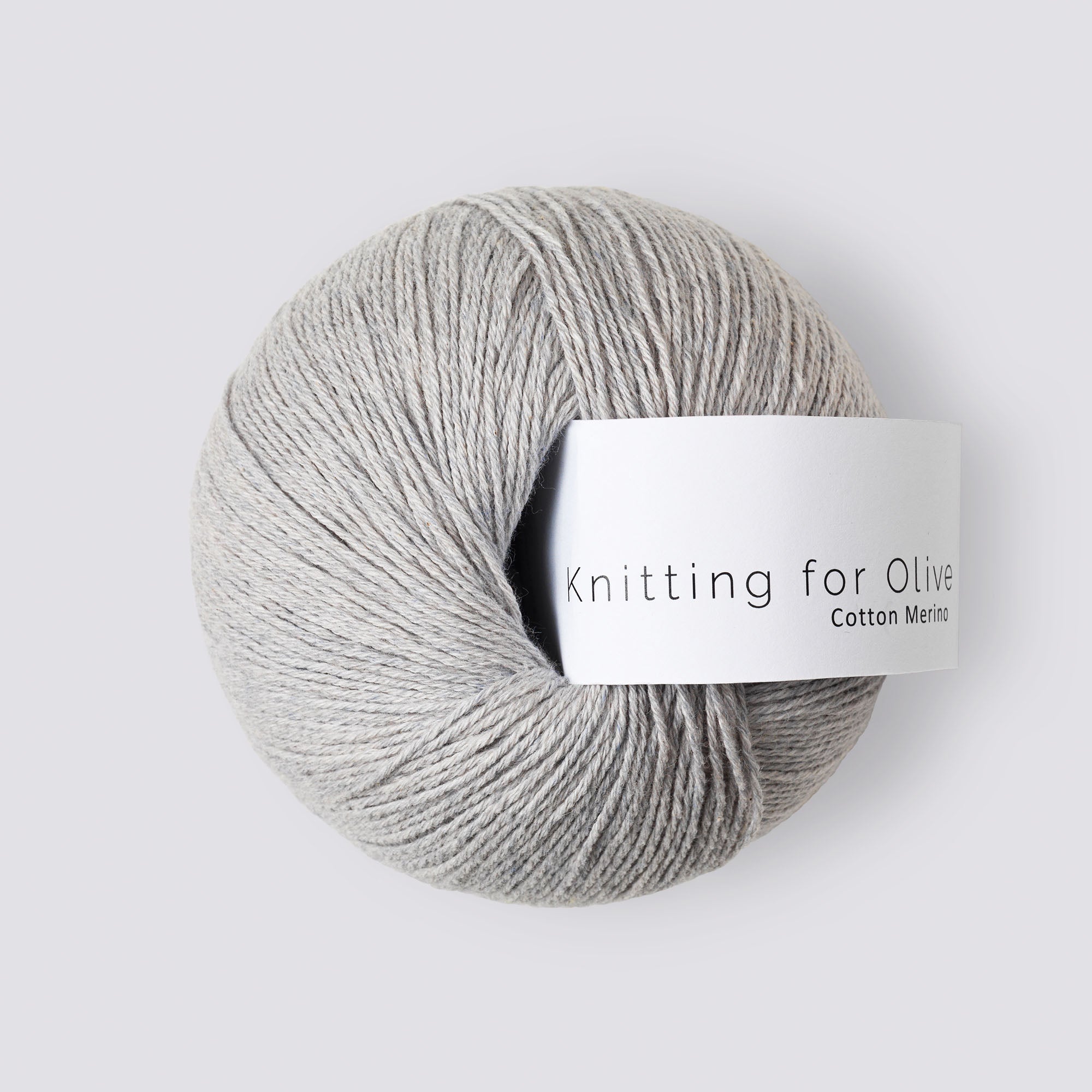 Knitting for Olive Cotton Merino - Perlgrau