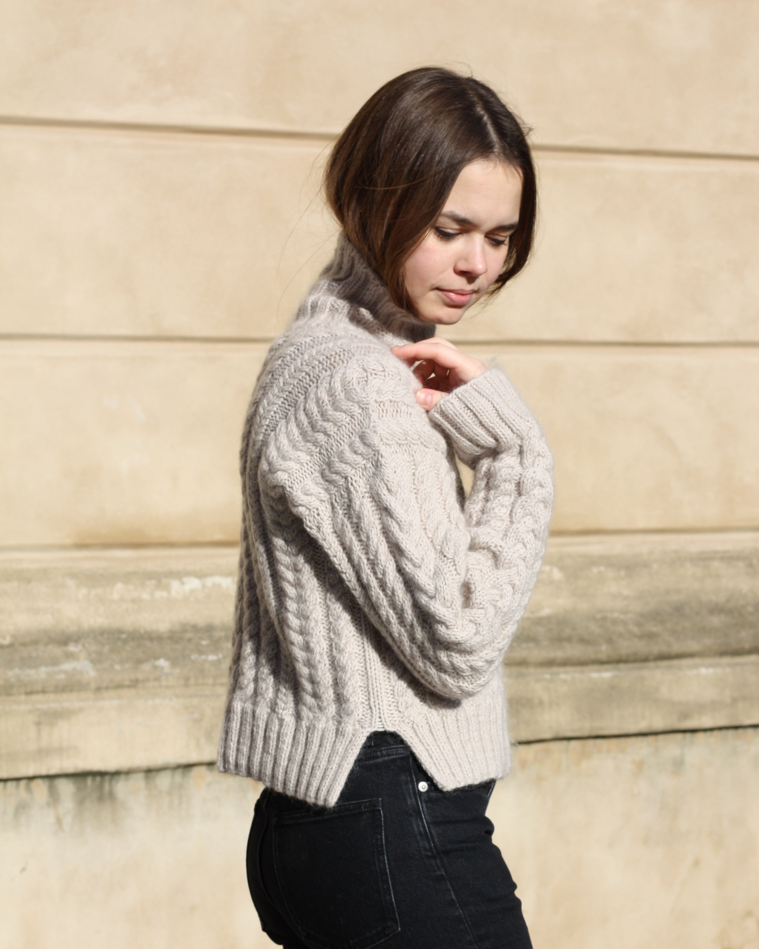 Chunky Cable Sweater