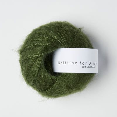 Knitting for Olive Soft Silk Mohair - Bottle Green