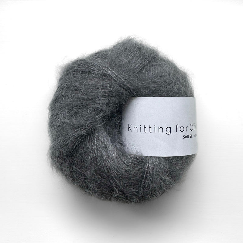 Knitting for Olive Soft Silk Mohair - Gewitterwolke