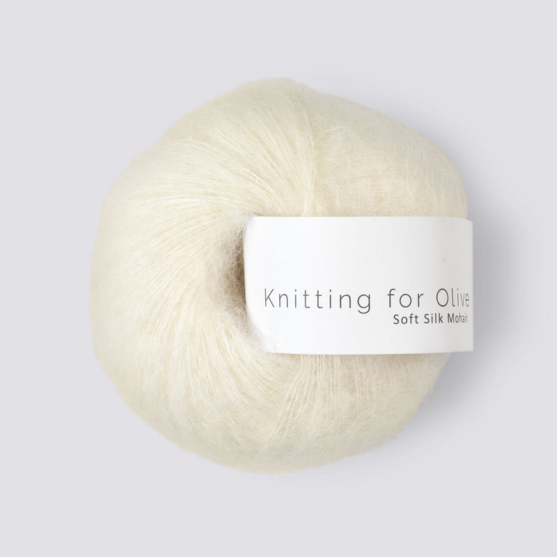 Knitting for Olive Soft Silk Mohair - Ungefärbt