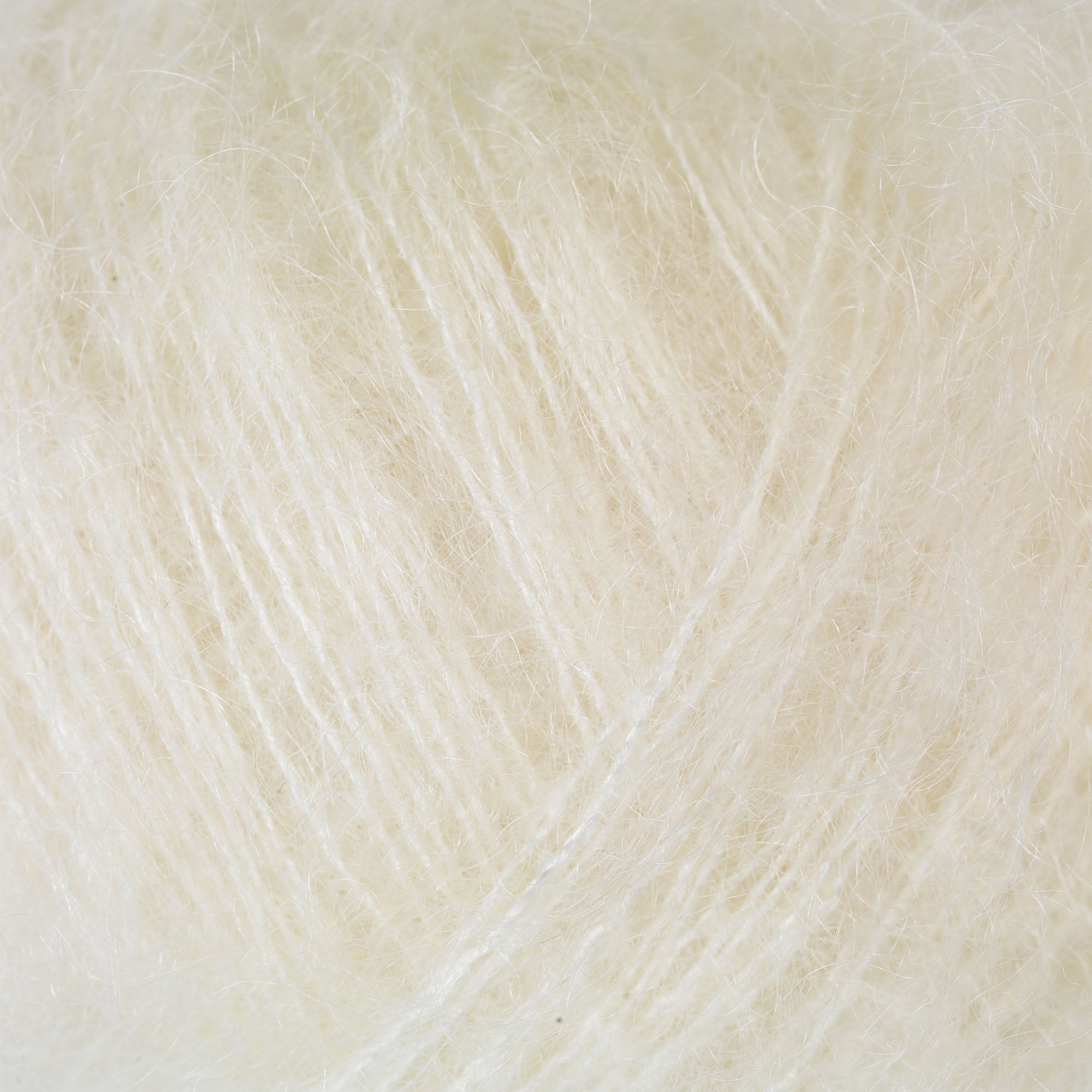 Stricken für Olive Soft Silk Mohair - Undyed