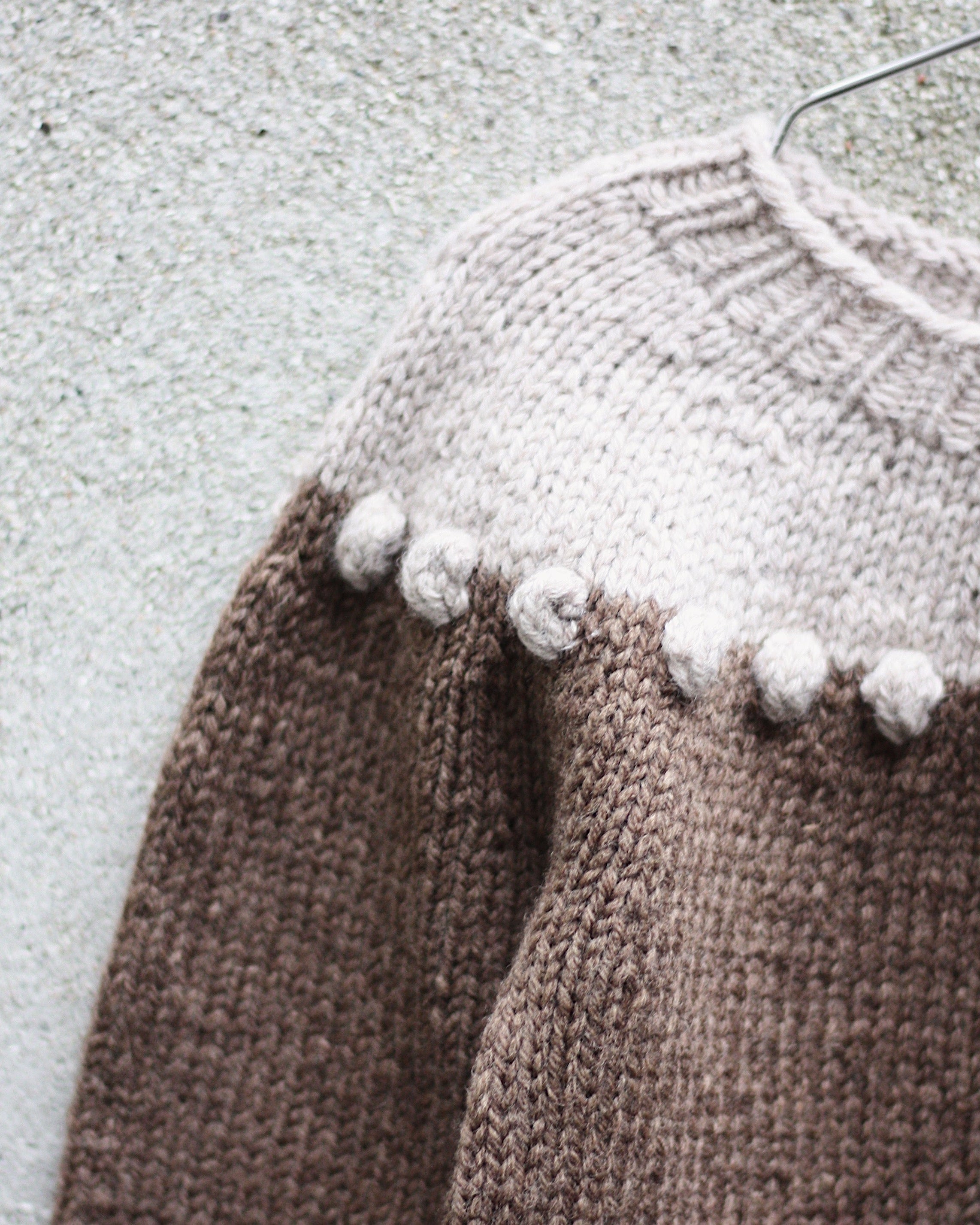 Pearls-on-a-string Sweater