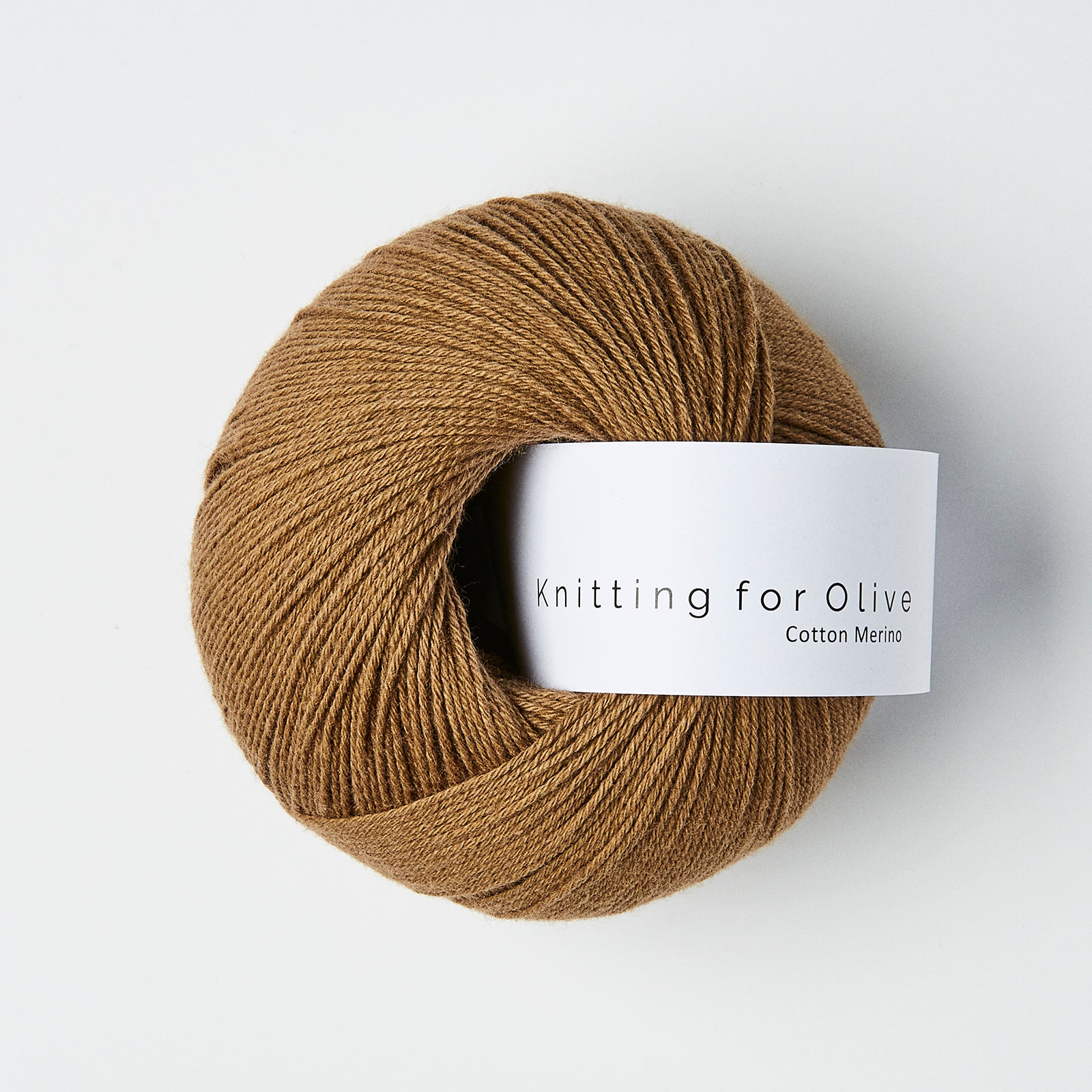 Knitting for  Olive Cotton Merino - Nussbraun