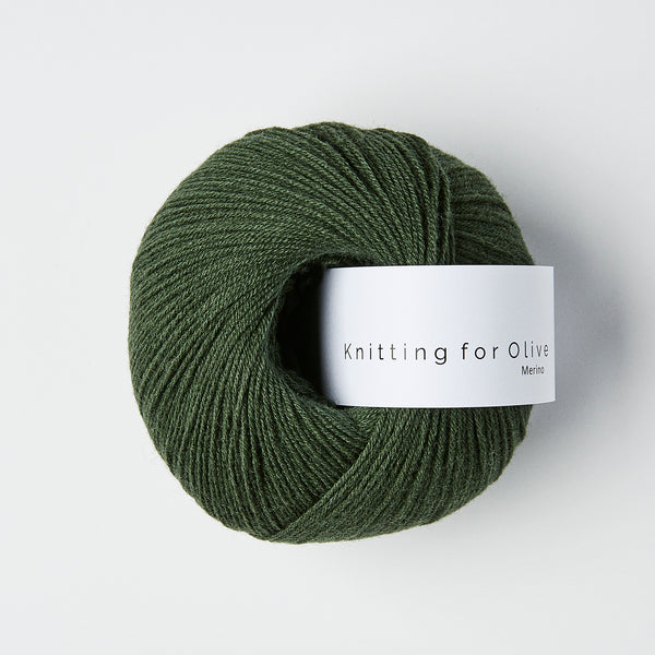 Knitting for Olive Merino - Bottle Green