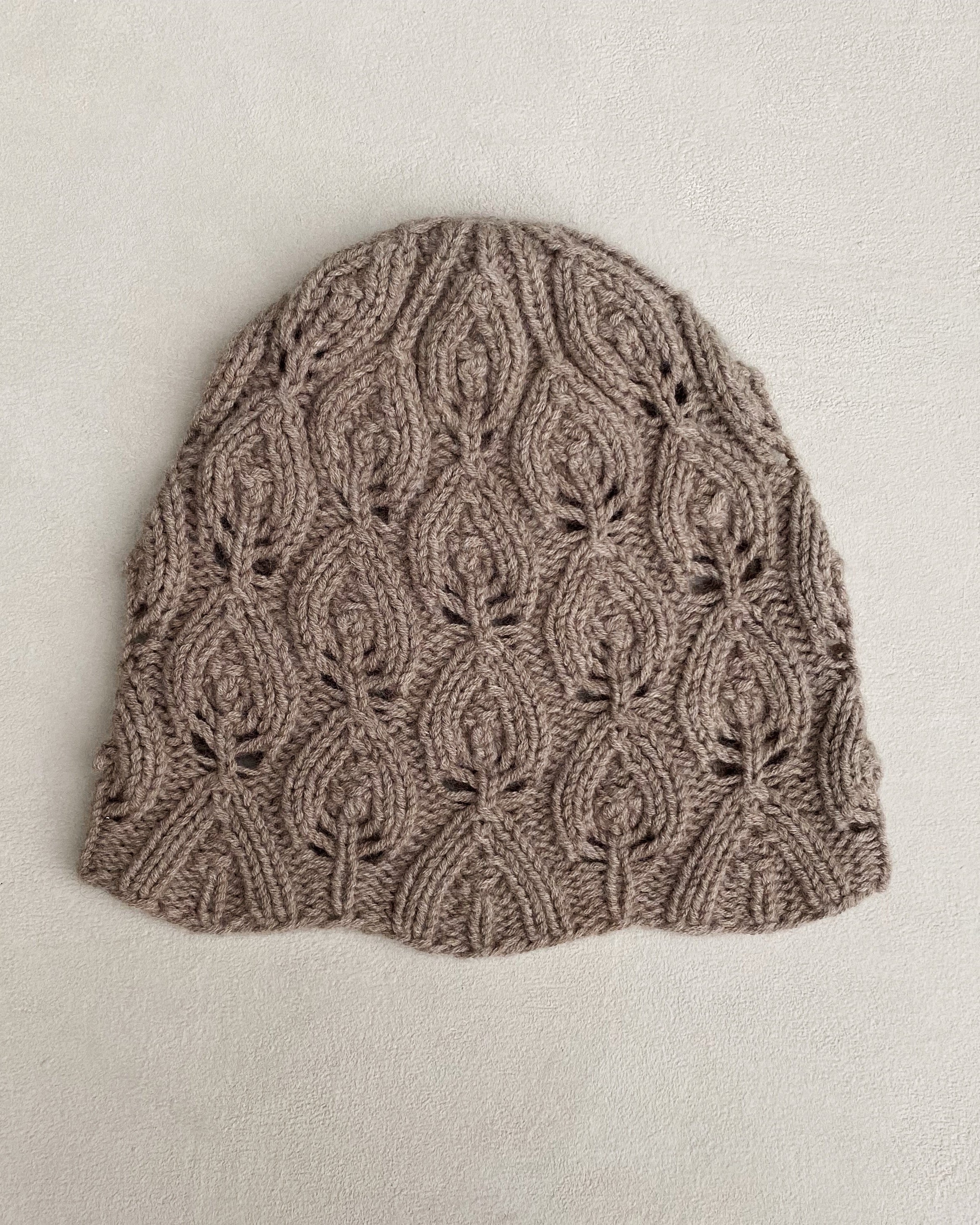 Peacock Hat & Capelet