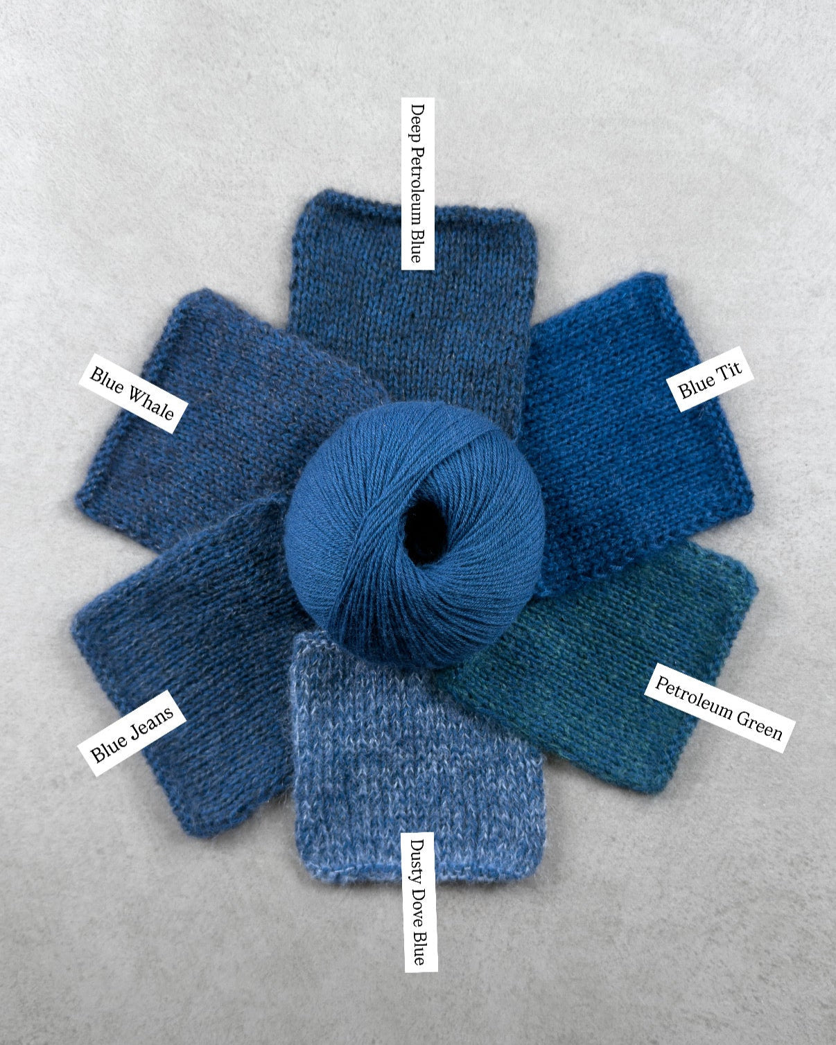 Knitting for Olive Merino - Blue Tit