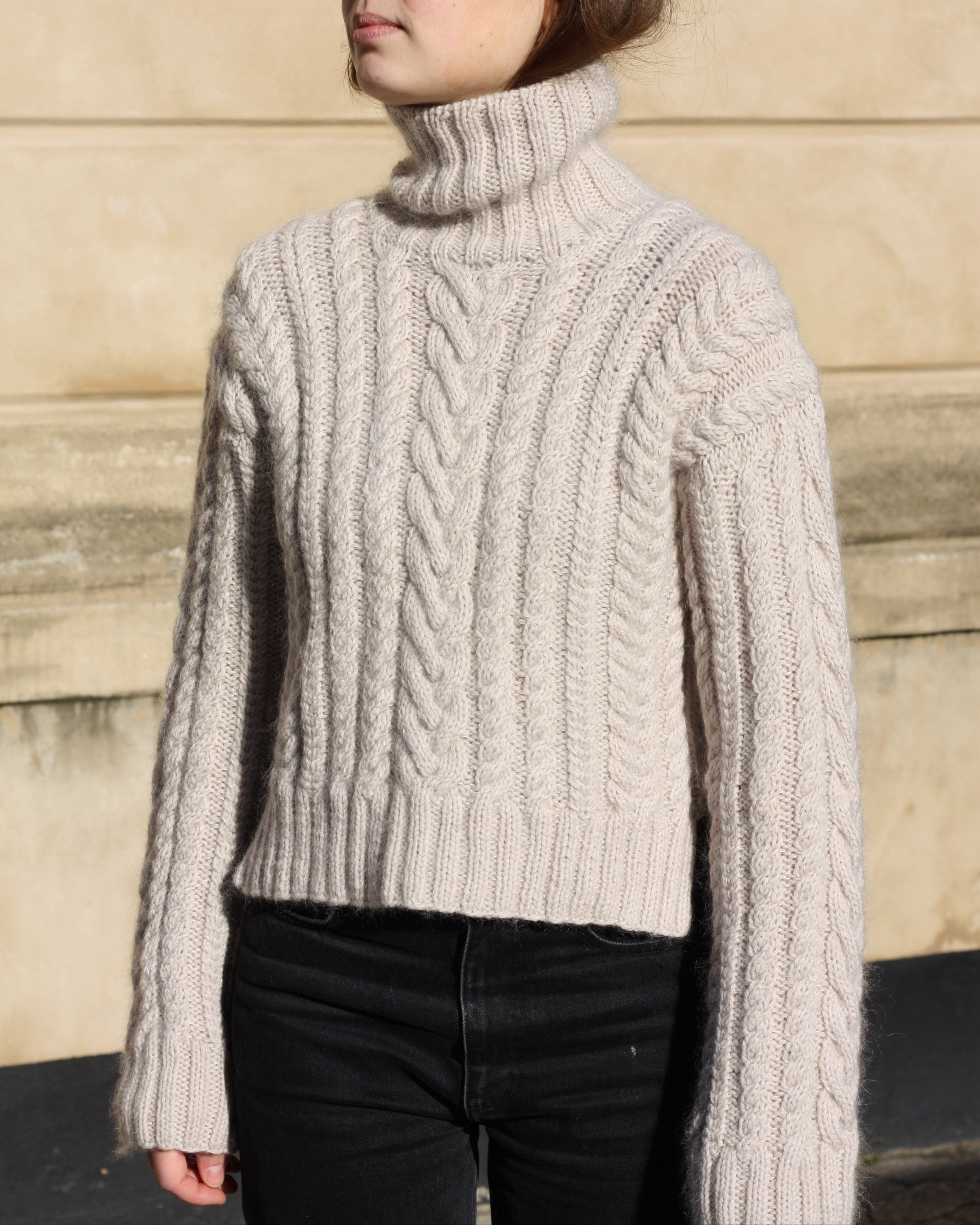 Chunky Cable Sweater