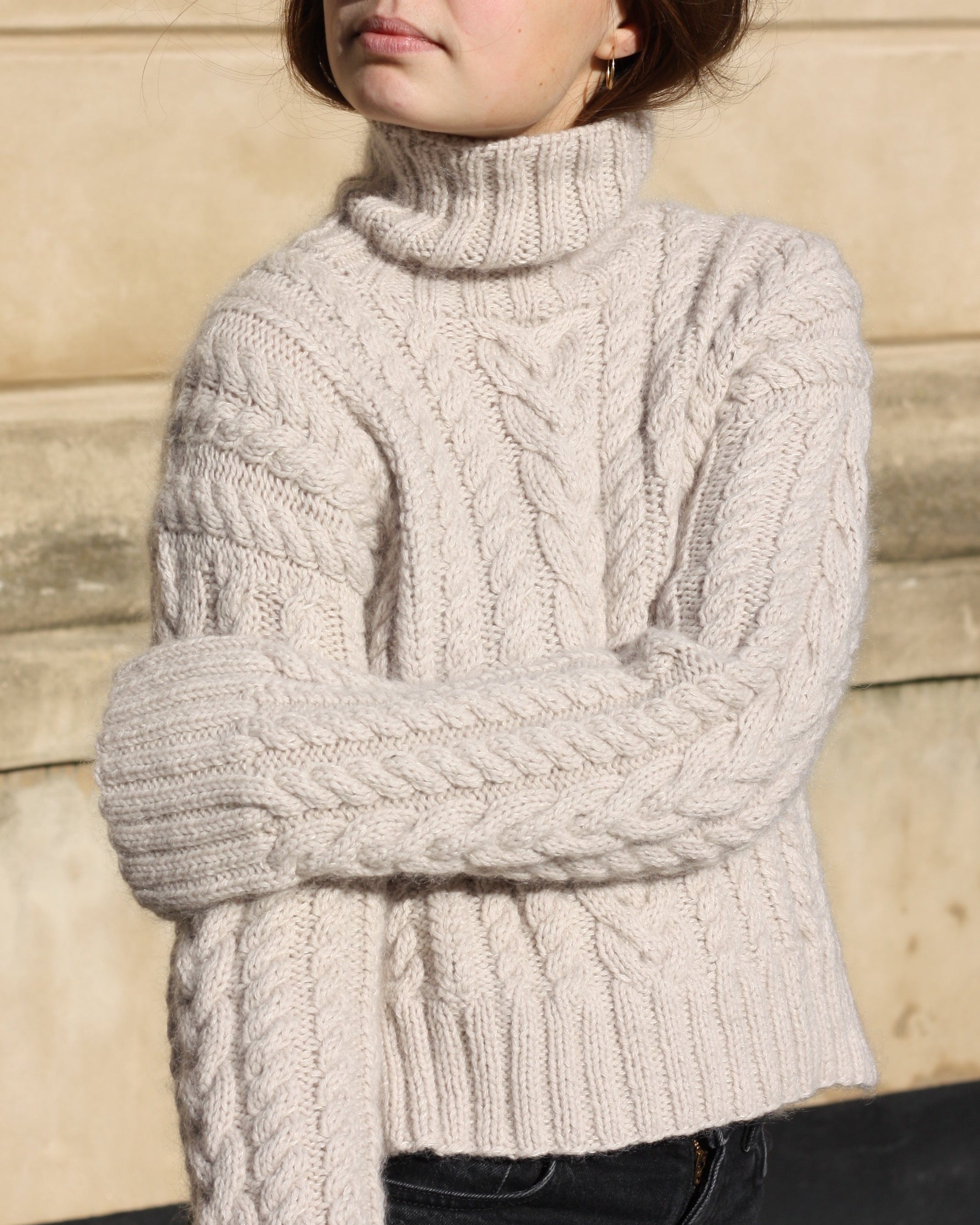 Chunky Cable Sweater