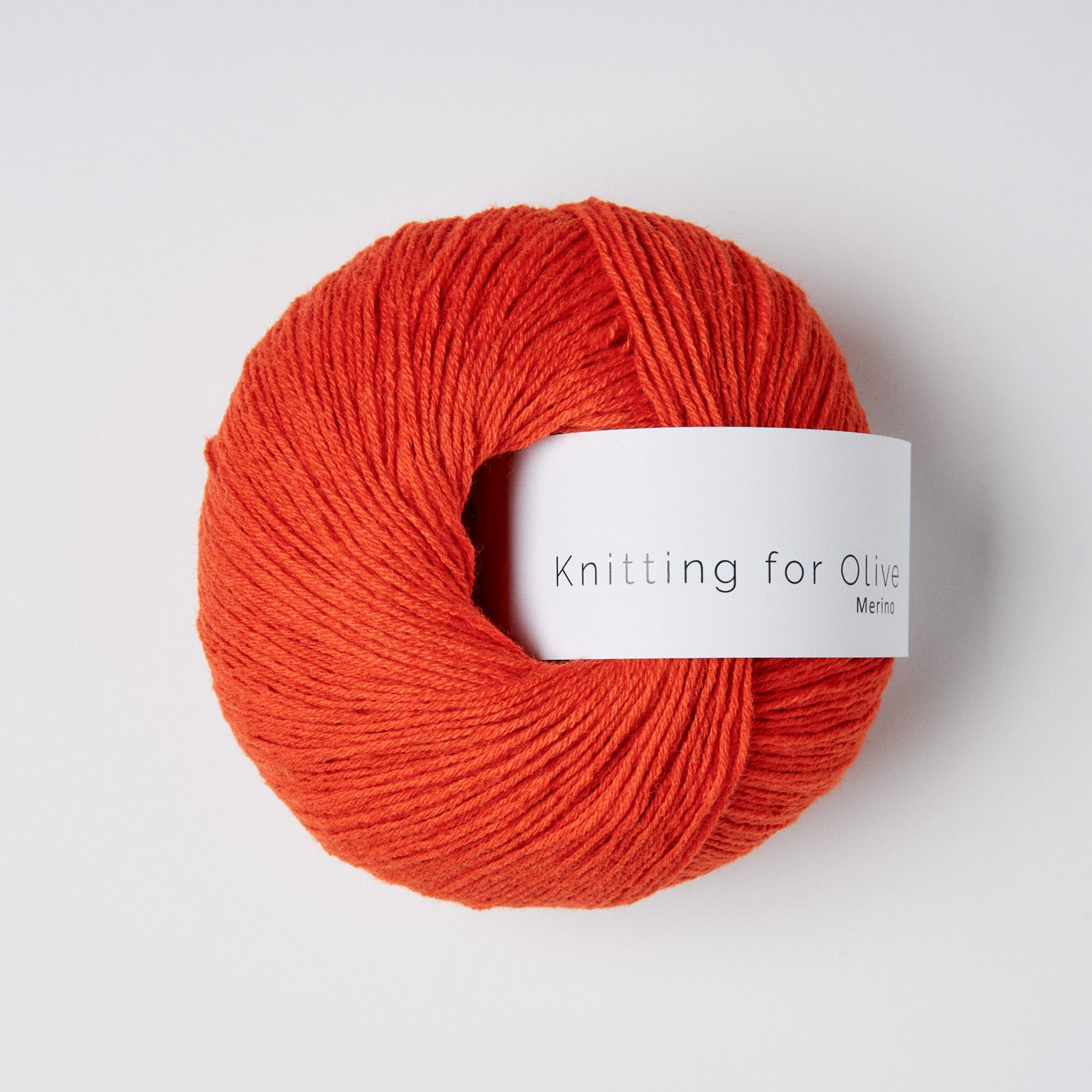 Knitting for Olive Merino - Blood Orange