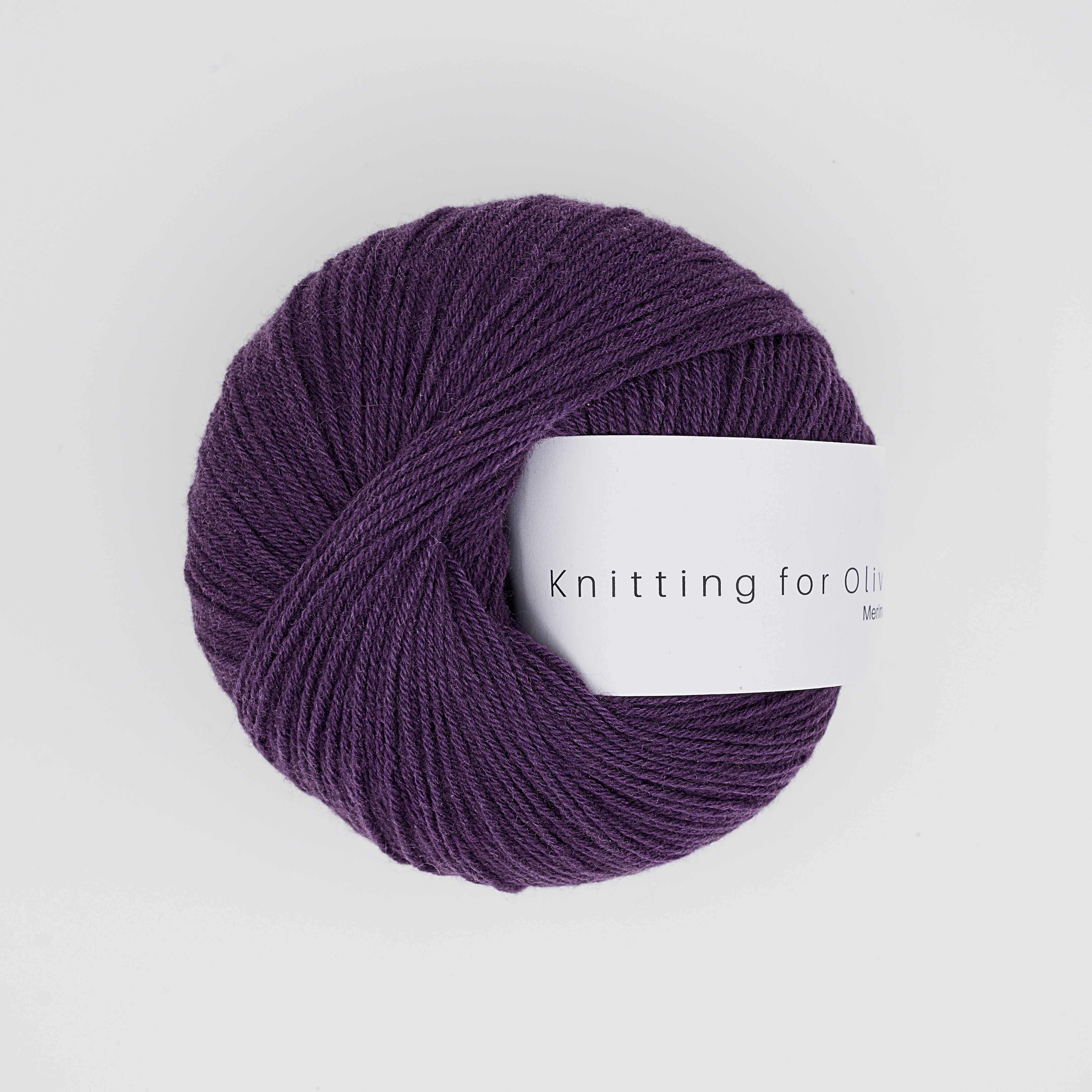 Knitting for Olive Merino - Plum