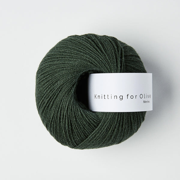 Knitting for Olive Merino - Bottle Green